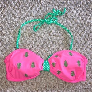 🌵 Pink Pineapple Bikini Set